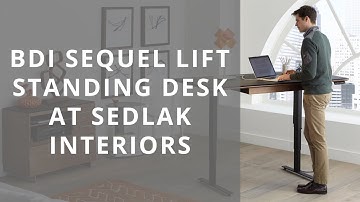 Sequel Lift Standing Desk from BDI