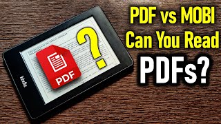 Can You Read PDF Files in Amazon Kindle? | PDF vs MOBI Format | Kindle PDF Reading Experience screenshot 5