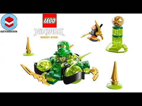LEGO Ninjago 71779 Lloyd's Dragon Power Spin - LEGO Speed Build Review