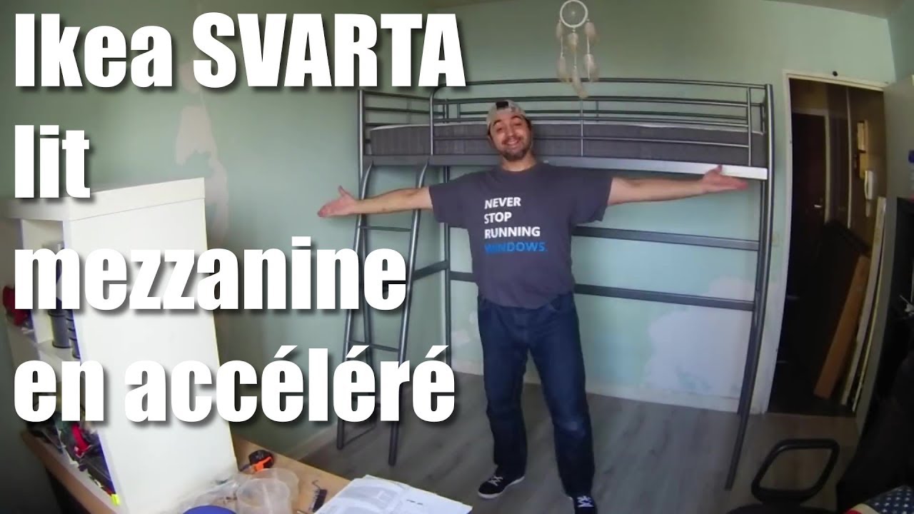 Ikea Svarta Lit Mezzanine En Accelere Youtube