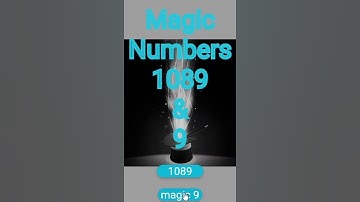 Math Problem. Magic Number 9