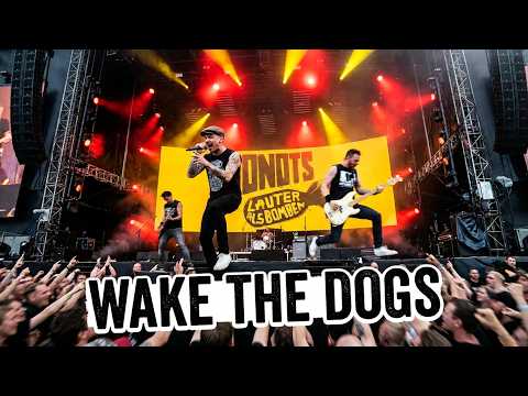 Punk music video thumbnail preview for Donots - Wake The Dogs