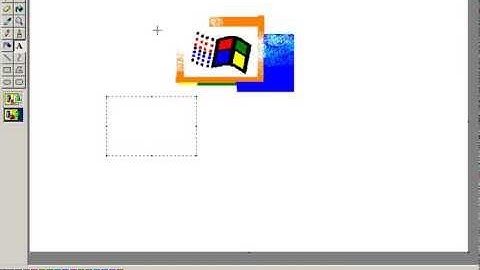 Windows 2000 boot screen in MS Paint
