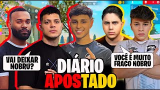 DIÁRIO APOSTADO! FINAL DE PARTIDA ABSURDO TIME DO NOBRU vs TIME DO MEGA e QUEBRA DE CALL!