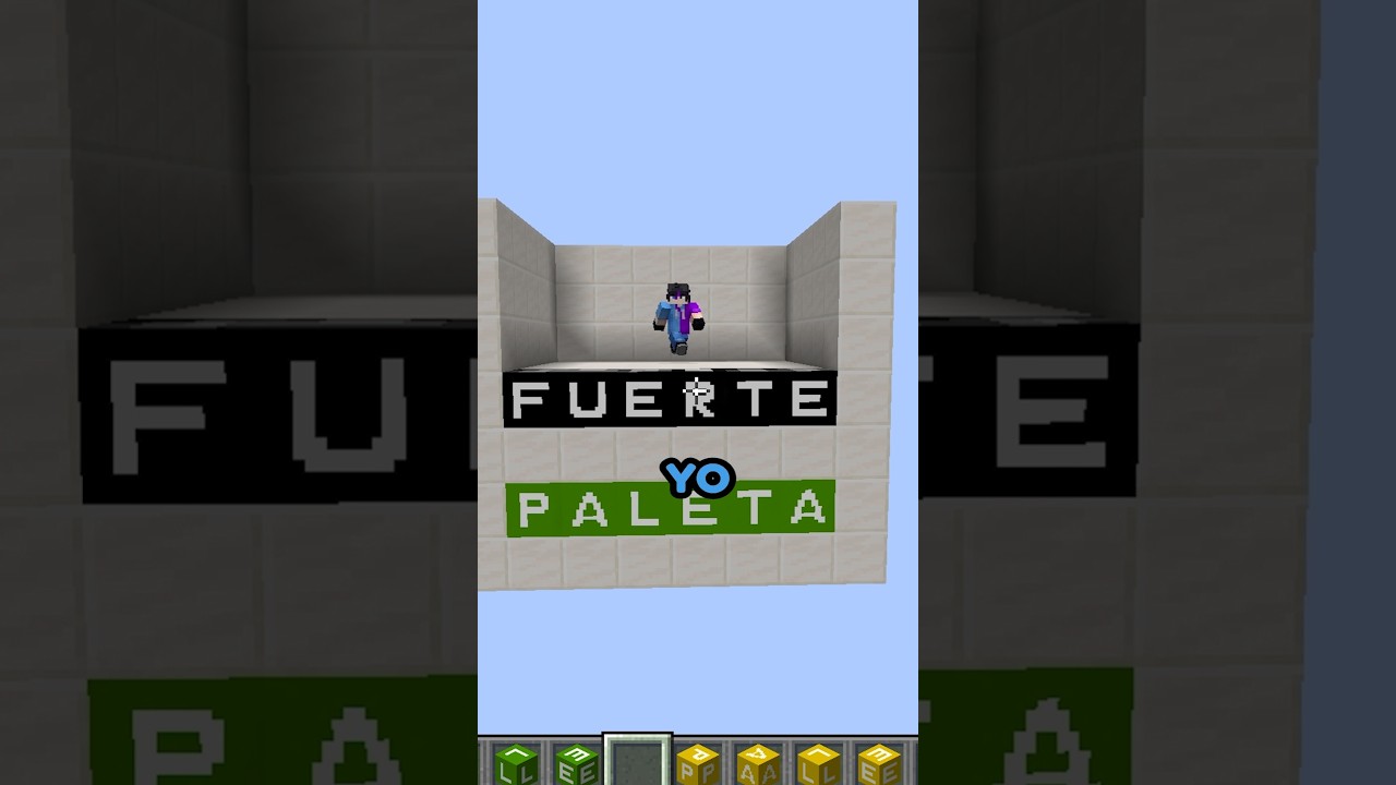 DICE NABI QUE ES FUERTE 😳 #minecraft #shorts #celynnei #nabi #celycraft #adivinalapalabra