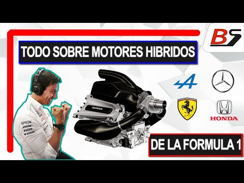 ¿Cómo funcionan los motores híbridos de la Fórmula 1?