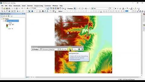 ArcGIS  River Channel Cross Section Profile Creation