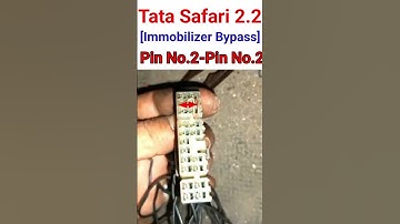 Tata safari 2.2 immobilizer bypass