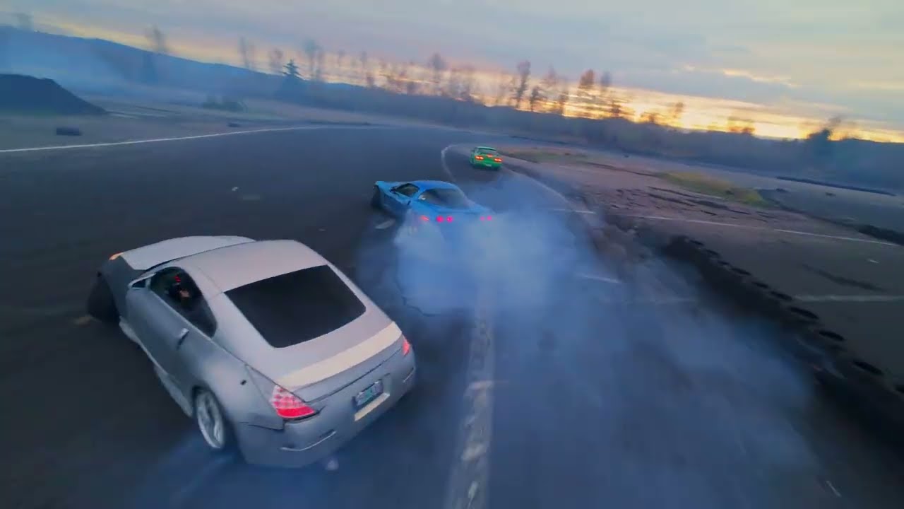 Tandem Drift Precision at Spirit Peaks 🚘💨🛸 | Cinematic FPV Event Footage