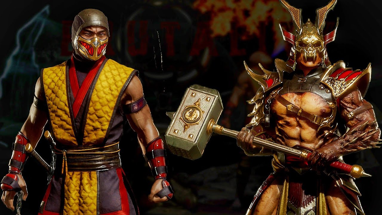 Deathly Sting Scorpion Vs Magic Might Shao Kahn | Very Hard | Mortal ...