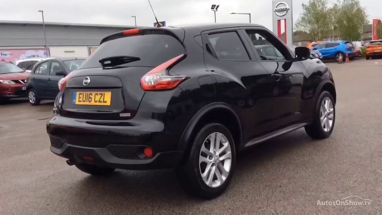 NISSAN JUKE ACENTA XTRONIC BLACK 2016 YouTube