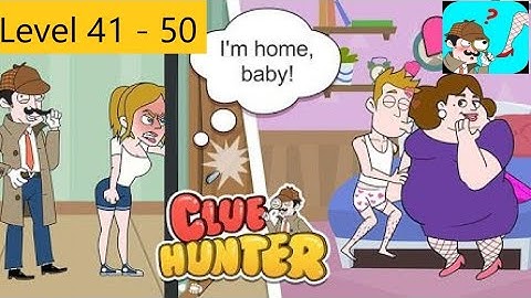 Clue Hunter Level 41 - 50 Walkthrough Gameplay