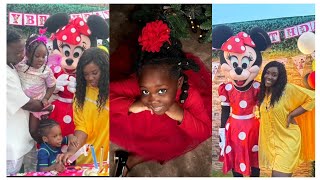 How Stonebwoy and wife celebrated their daughter's 4th birthday🎂🥳🥰