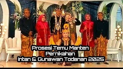 Prosesi Temu Manten adat Jawa Tengah! Pernikahan Intan & Gunawan Todanan Blora 2025