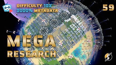 🚁 Mega Constructions - Universal Matrix | #59 | Dyson Sphere Program Dark Fog | Let