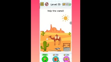 #Braindom: Brain Game Test #nieuw #level55 Help de kameel #gameplay #walkthrough