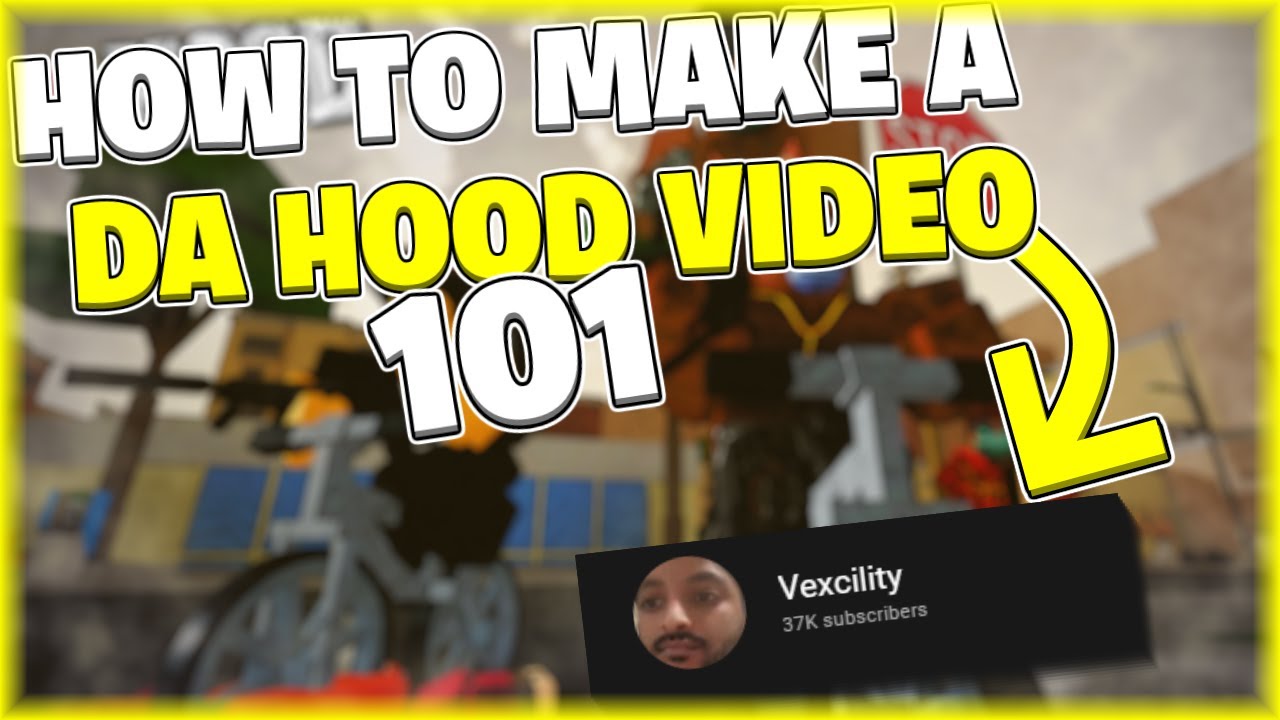 how to make a DA HOOD VIDEO (LIKE A PRO) TUTORIAL YouTube