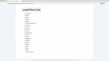 Load More List items - Ajax Load More Anything WordPress Plugin