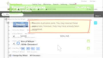 Finding Names For The Temple Made Easier!