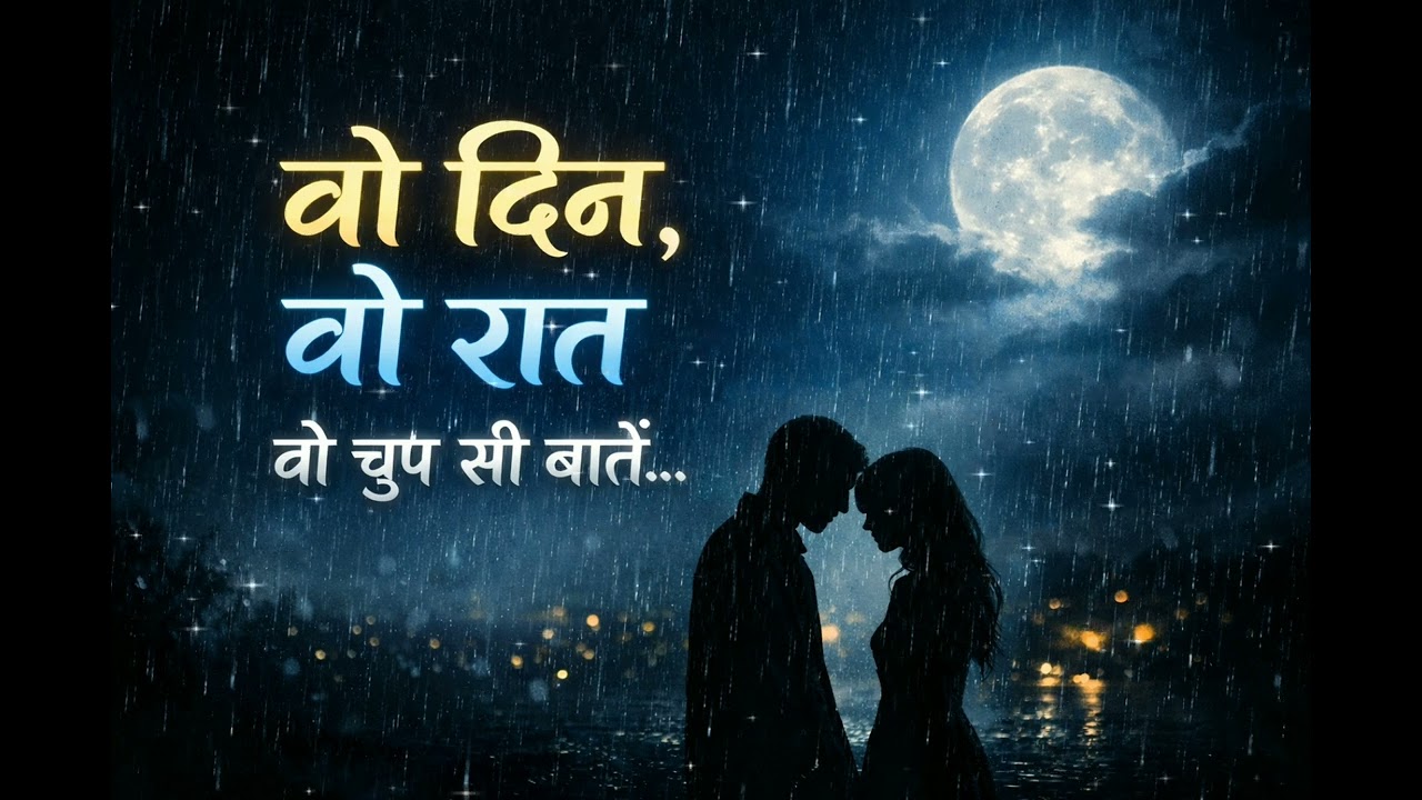 🎵 ओ दिन ओ रात | Heart Touching Hindi Song | Emotional Love Song 💔🌙