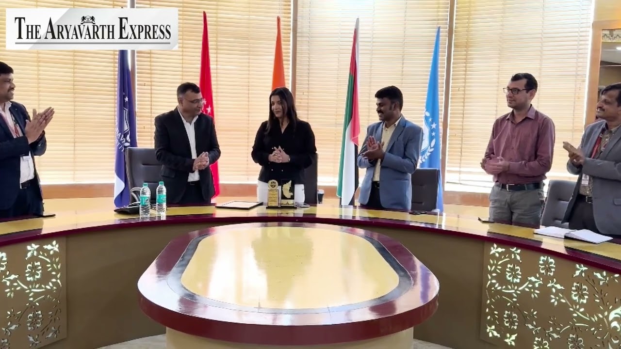 Dr. Shruti Sharma CEO Brindavan Group of Institutions Received Karnataka Ratna Award