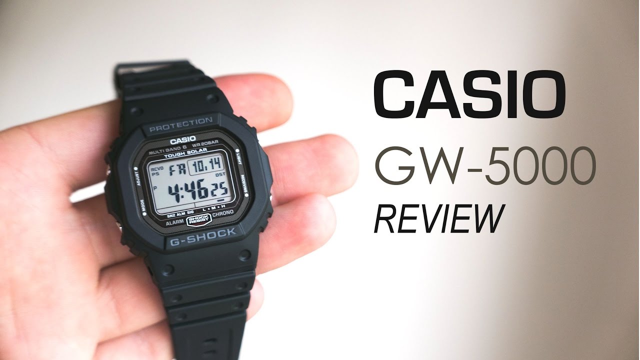 Casio G-SHOCK Review [4K -