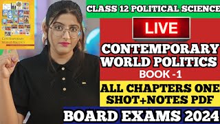 Class 12 Political Science One Shot Board Exam 2024