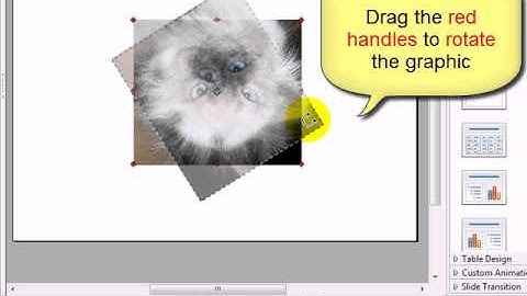 Mod6sec5 Rotate flip align images in OpenOffice Impress