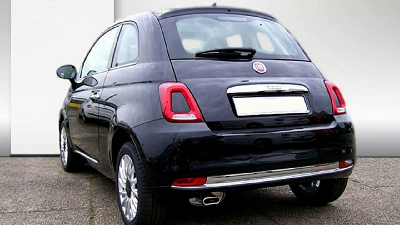 Fiat 500 1 2 8v Lounge Vesuvio Schwarz Motor Village Hamburg Youtube