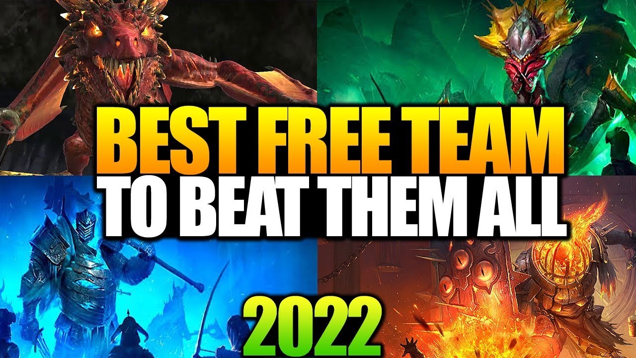 THE No.1 FREE TEAM TO BEAT THEM ALL!! DUNGEONS GUIDE RAID SHADOW LEGENDS