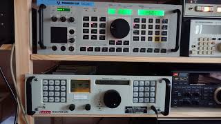 Racal RA-6790 vs Thomson TRC-243 - 80s commercial grade Communications receivers Racal Prm 4700a Thomson Csf 9100 Vhf Radios 30 88 Mhz Testing On Rx Tx
