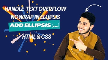 Add Ellipsis (…) | Handle Text Overflow nowrap | Hides long text | Use Ellipsis in CSS | #ITCourses