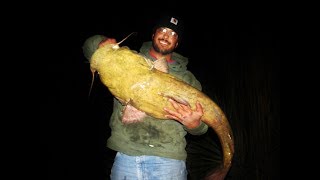 Byron Catches The Biggest Flathead Catfish Of His Life!