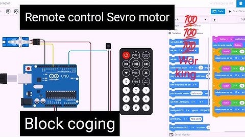 servo motor in tinkercad | servo arduino tutorial | block coding