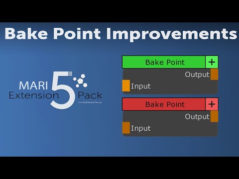 Bake Points - Bake Hierarchy | MARI EXTENSION PACK 5