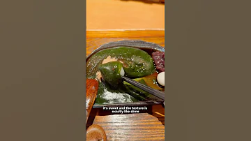 Hot Warabi Mochi In Japan 