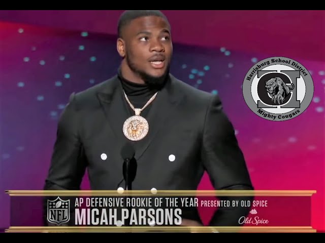 2022 NFL Honors: Micah Parsons wins NFL Defensive Rookie of the Year award