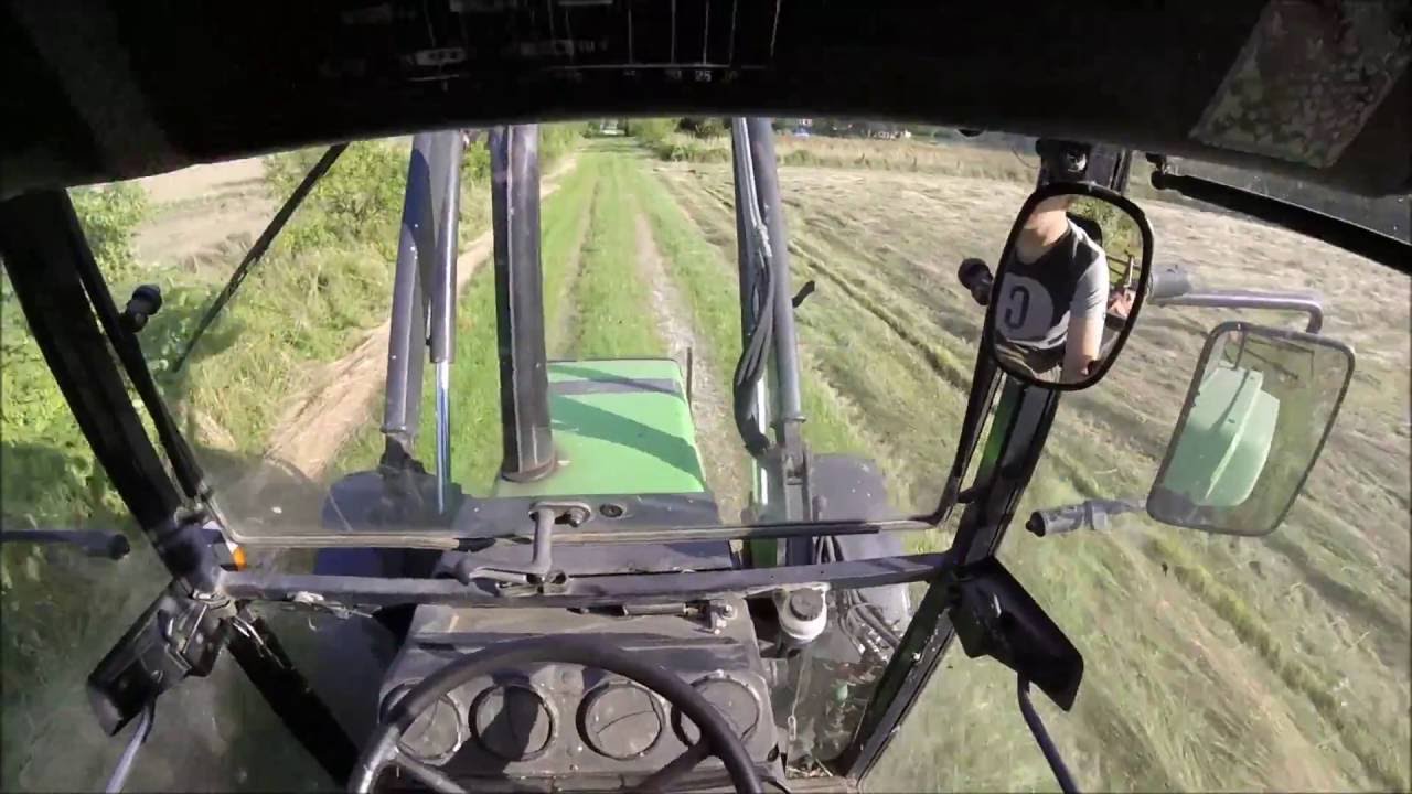 Schwaden mit Deutz-Fahr DX 4.31