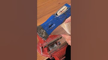 Reinforce your axe handle with this simple fix 🪓#shorts #simple #diycrafts #diyprojects #foryou #fyp