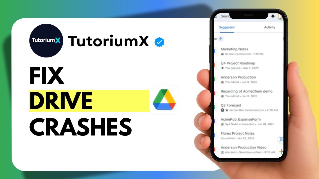How to Fix Google Drive App Not Opening or Crashing (2025) - YouTube
