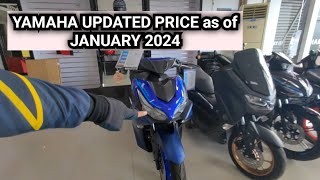 Yamaha Updated Price As of January 2024