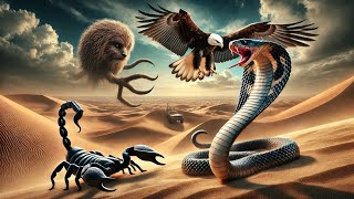 How Humans & Animals Survive Deadly Desert Predators | Cheetahs, Cobras & Scorpions!