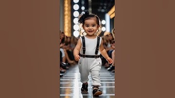 Cute Baby Girl Walks the Ramp | Viral Fashion Show 2025 💫