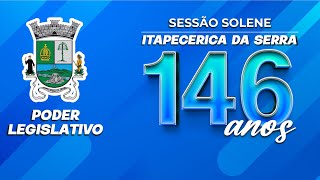 Sessão solene ITAPECERICA DA SERRA (146 Anos)