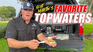 4 TOPWATER Baits You NEED to Have!