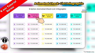 Detalles 161.PowerPoint Interactive Animated Check-List Infographic Template Actualización