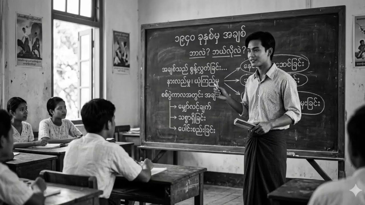 အချစ်အကြောင်း  သုတေသန