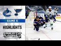 NHL Highlights | First Round, Gm5: Canucks @ Blues - Aug. 19, 2020