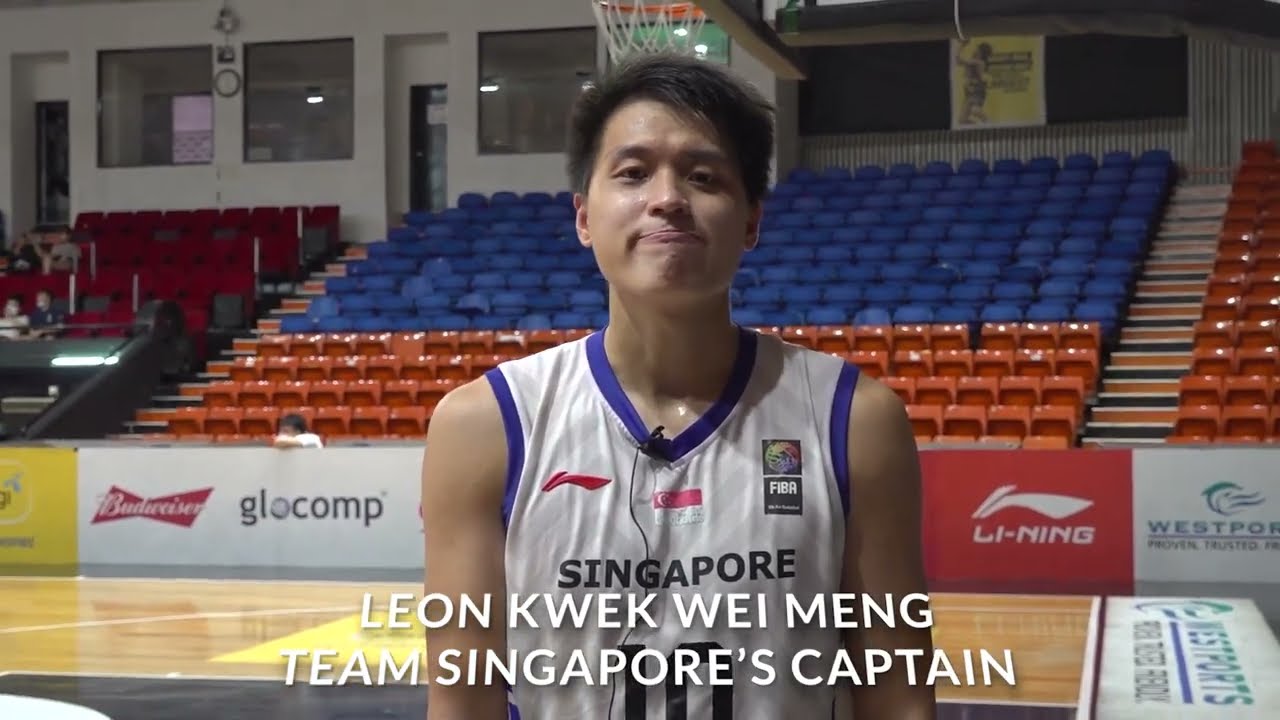 Leon Kwek - Captain of Singapore Basketball Team