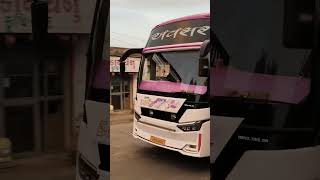 avsar 🚌 ll luxury ll Sleeper luxury bus Surat ll Premium bus📱#bus #viral #luxury #hotel #trending